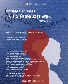 “Rhythms and Rhymes of Francophonie”, a performance dedicated to the Month of Francophonie, at the Constanța State Theatre