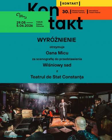 Teatrul de Stat Constanța, premiat la Festivalul Internațional de Teatru Kontakt din Polonia